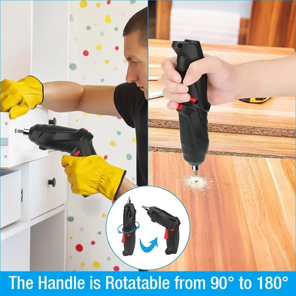 Compact Toolbox with portable Electric Screwdriver (Cópia)