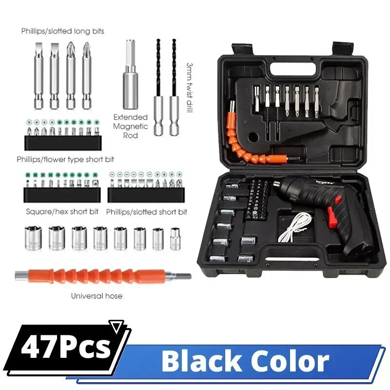 Compact Toolbox with portable Electric Screwdriver (Cópia)